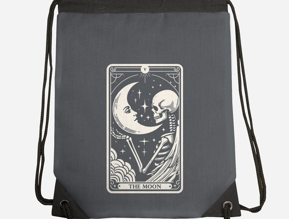 The Moon Tarot Skull