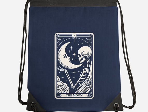 The Moon Tarot Skull