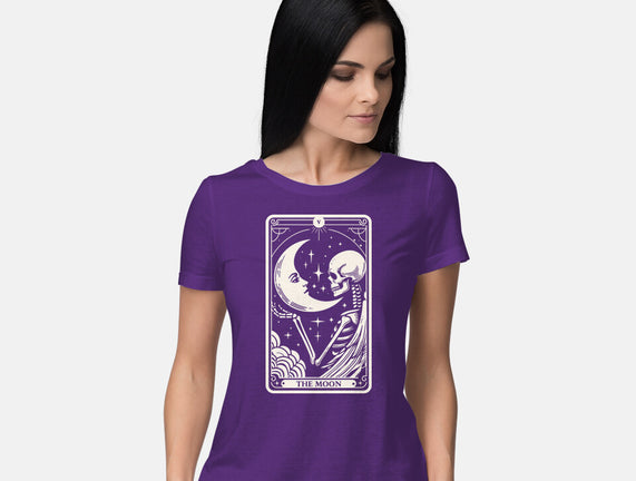 The Moon Tarot Skull