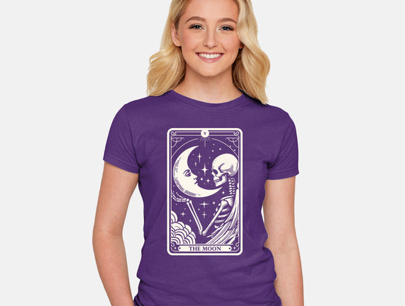 The Moon Tarot Skull