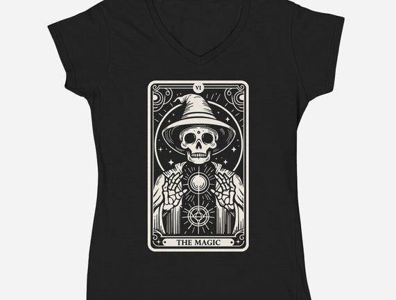The Magic Tarot Skull