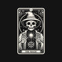 The Magic Tarot Skull-Womens-V-Neck-Tee-Eoli Studio