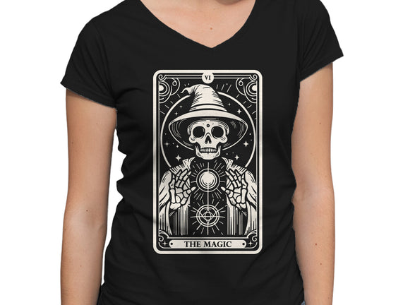 The Magic Tarot Skull