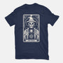 The Magic Tarot Skull-Womens-Fitted-Tee-Eoli Studio