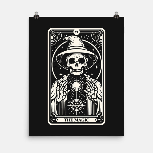 The Magic Tarot Skull-None-Matte-Poster-Eoli Studio