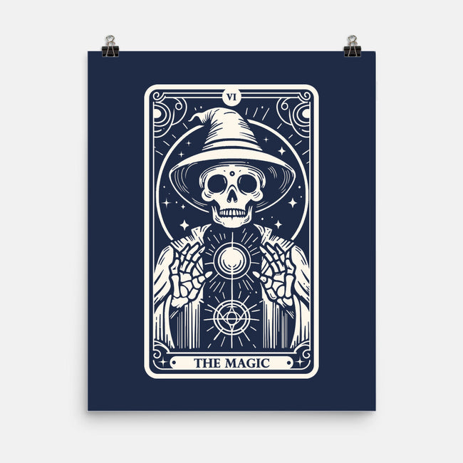 The Magic Tarot Skull-None-Matte-Poster-Eoli Studio
