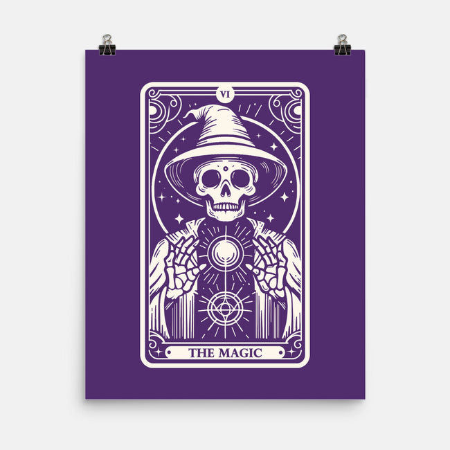 The Magic Tarot Skull-None-Matte-Poster-Eoli Studio