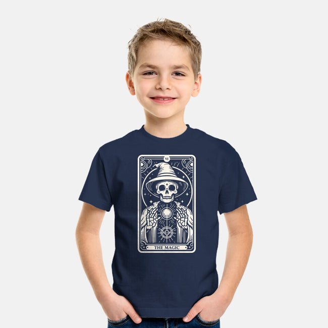 The Magic Tarot Skull-Youth-Basic-Tee-Eoli Studio