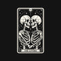 The Lovers Tarot Skull-Unisex-Crew Neck-Sweatshirt-Eoli Studio