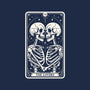 The Lovers Tarot Skull-Unisex-Crew Neck-Sweatshirt-Eoli Studio