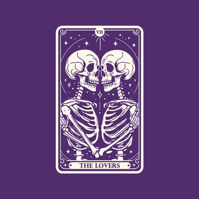 The Lovers Tarot Skull-Unisex-Crew Neck-Sweatshirt-Eoli Studio