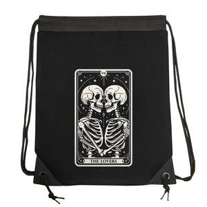 The Lovers Tarot Skull