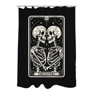 The Lovers Tarot Skull