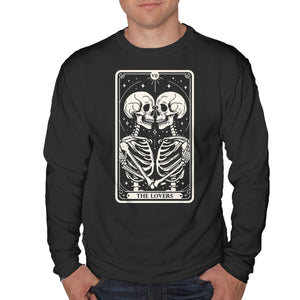 The Lovers Tarot Skull