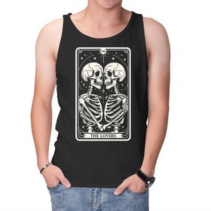 The Lovers Tarot Skull