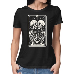 The Lovers Tarot Skull