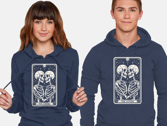 The Lovers Tarot Skull