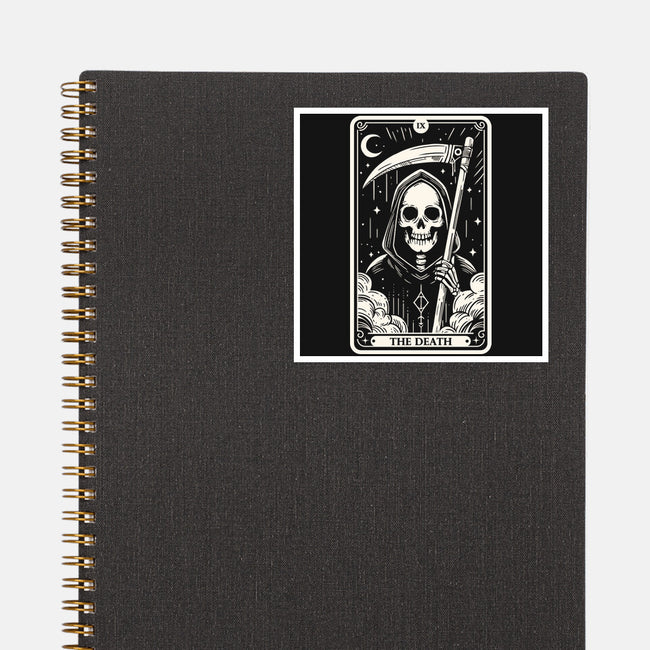 The Death Tarot Skull-None-Glossy-Sticker-Eoli Studio