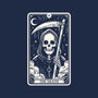 The Death Tarot Skull-Womens-V-Neck-Tee-Eoli Studio