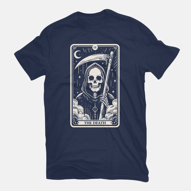 The Death Tarot Skull-Womens-Fitted-Tee-Eoli Studio