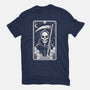 The Death Tarot Skull-Womens-Fitted-Tee-Eoli Studio