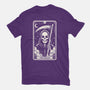 The Death Tarot Skull-Womens-Fitted-Tee-Eoli Studio