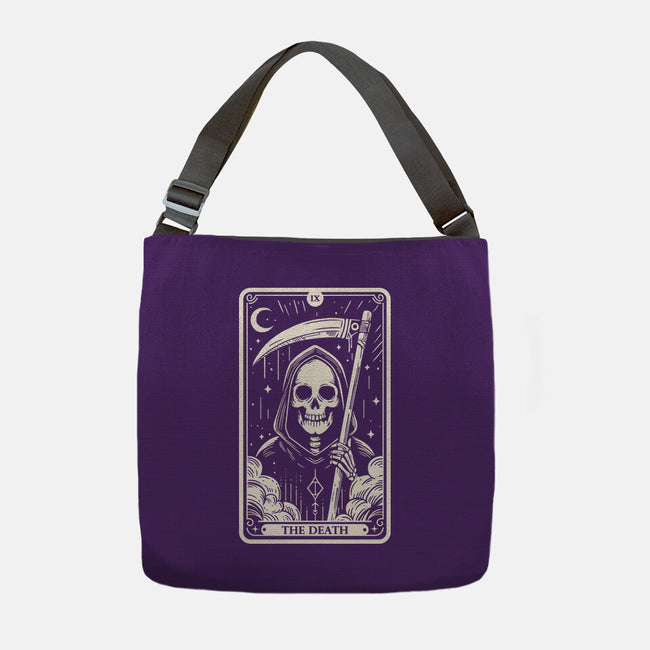 The Death Tarot Skull-None-Adjustable Tote-Bag-Eoli Studio