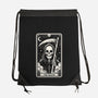 The Death Tarot Skull-None-Drawstring-Bag-Eoli Studio