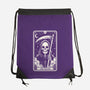 The Death Tarot Skull-None-Drawstring-Bag-Eoli Studio