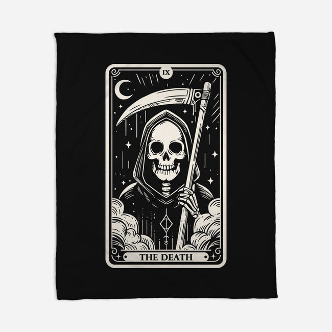 The Death Tarot Skull-None-Fleece-Blanket-Eoli Studio