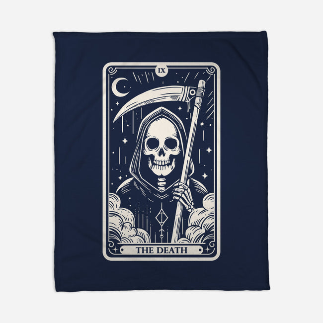The Death Tarot Skull-None-Fleece-Blanket-Eoli Studio