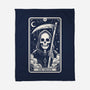 The Death Tarot Skull-None-Fleece-Blanket-Eoli Studio