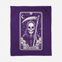 The Death Tarot Skull-None-Fleece-Blanket-Eoli Studio