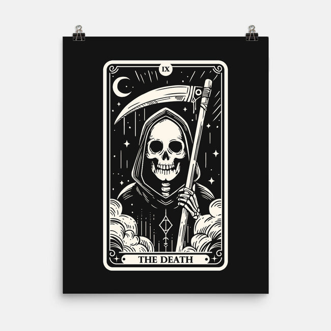 The Death Tarot Skull-None-Matte-Poster-Eoli Studio