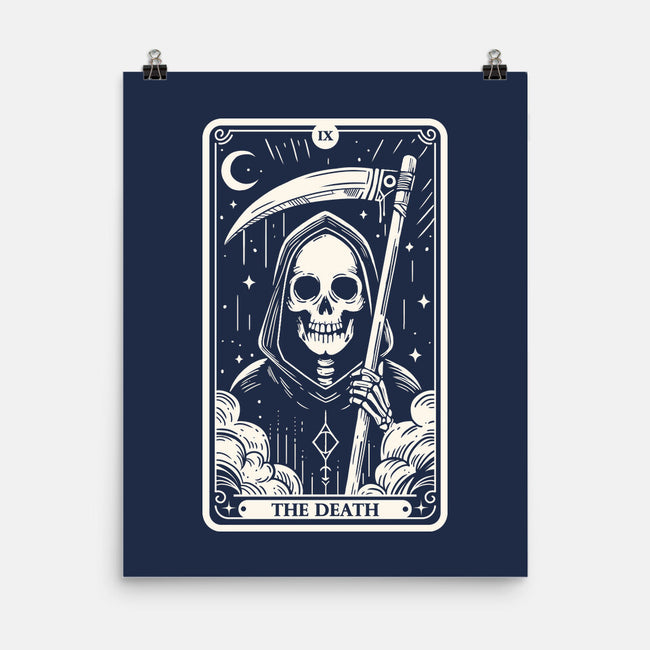 The Death Tarot Skull-None-Matte-Poster-Eoli Studio