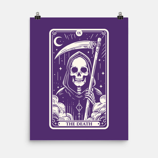 The Death Tarot Skull-None-Matte-Poster-Eoli Studio