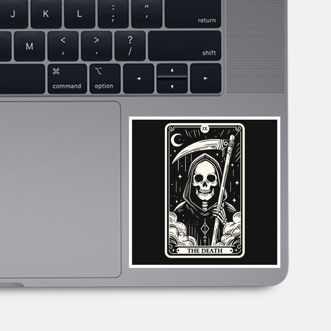 The Death Tarot Skull-None-Glossy-Sticker-Eoli Studio