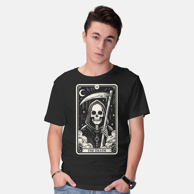 The Death Tarot Skull-Mens-Basic-Tee-Eoli Studio