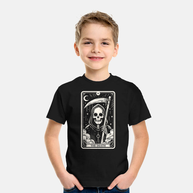 The Death Tarot Skull-Youth-Basic-Tee-Eoli Studio