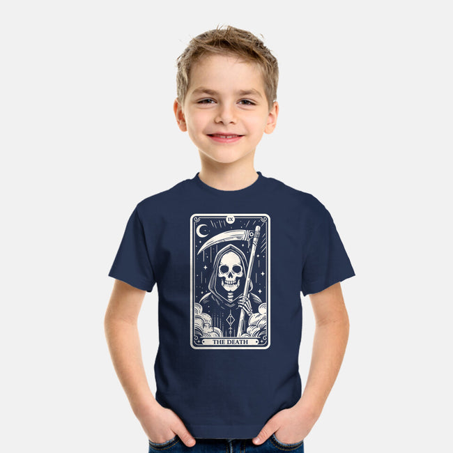 The Death Tarot Skull-Youth-Basic-Tee-Eoli Studio