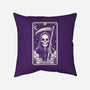 The Death Tarot Skull-None-Removable Cover w Insert-Throw Pillow-Eoli Studio