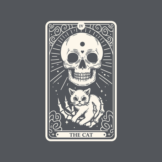 The Cat Tarot Skull-Unisex-Crew Neck-Sweatshirt-Eoli Studio