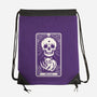 The Cat Tarot Skull-None-Drawstring-Bag-Eoli Studio
