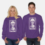 The Cat Tarot Skull-Unisex-Crew Neck-Sweatshirt-Eoli Studio