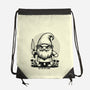 Get Off My Lawn-None-Drawstring-Bag-Eoli Studio