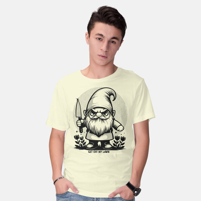 Get Off My Lawn-Mens-Basic-Tee-Eoli Studio