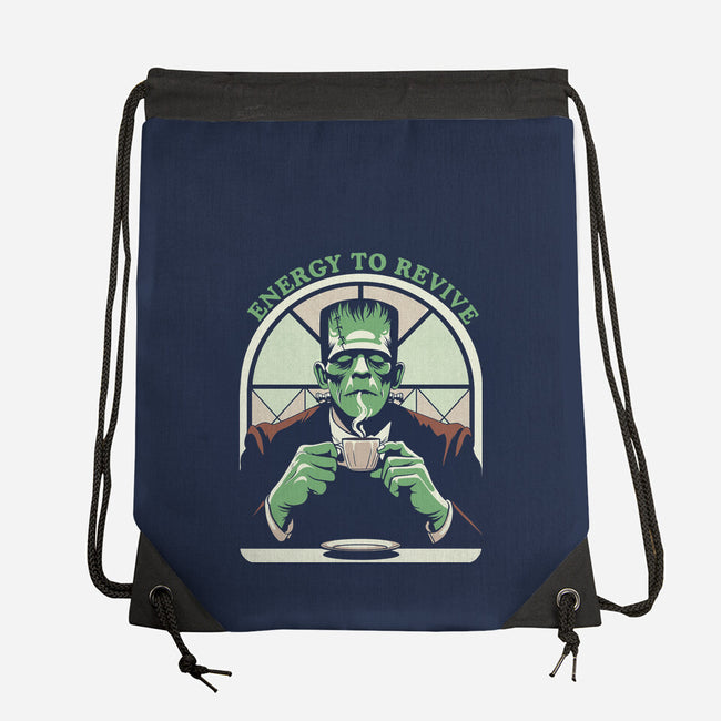Energy To Revive-None-Drawstring-Bag-Eoli Studio