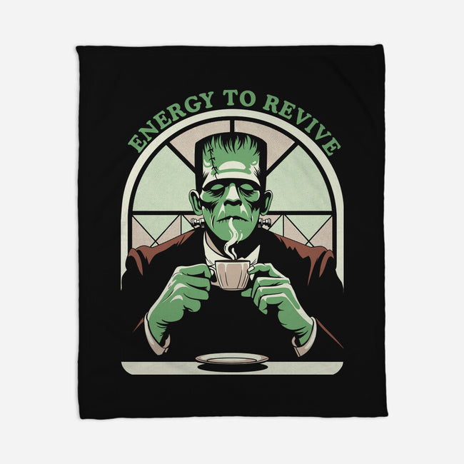Energy To Revive-None-Fleece-Blanket-Eoli Studio