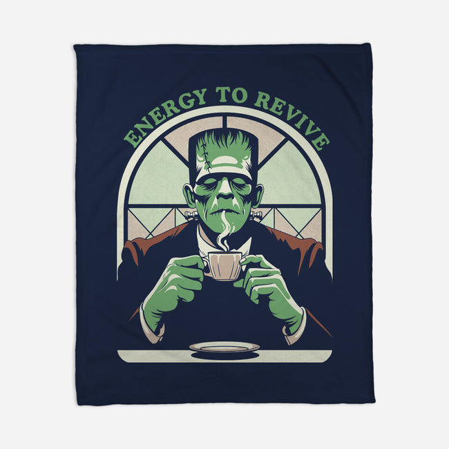 Energy To Revive-None-Fleece-Blanket-Eoli Studio