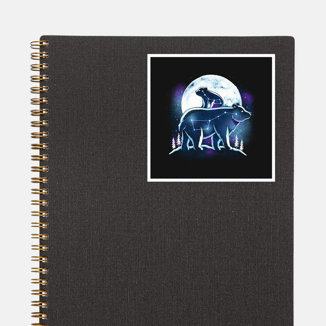 Ursa Constellation-None-Glossy-Sticker-Vallina84